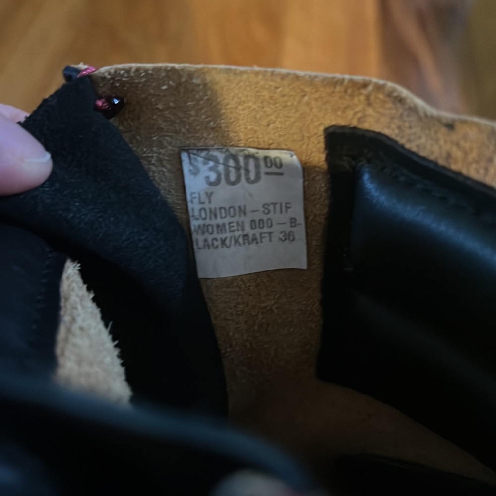Fly London, Kraft Black boots, size 36 (US 5.5) - Picture 14 of 14